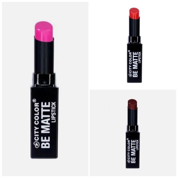 💕City Color Be Matte Lipstick Lot of 3💕 - Picture 6 of 6